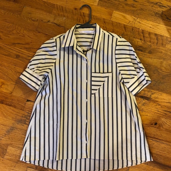 Zara Button Down Top - Picture 1 of 4